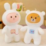 Astronauta Osito Y Conejo