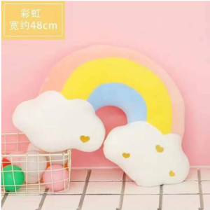 Arcoiris con corazones